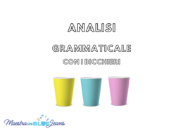 Analisi grammaticale con i bicchieri