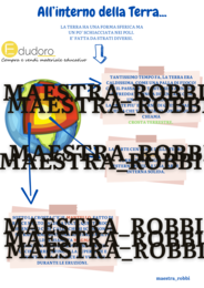La struttura della terra e le rocce