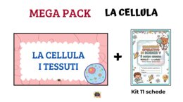 MEGA PACK SCIENZE V – La Cellula e i Tessuti (Presentazione + Kit 11 Schede Operative)