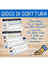 Gioco della scrittura dell'alfabeto