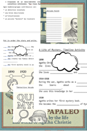 Scuola secondaria 1 grado, Activities inspired by Agatha Christie