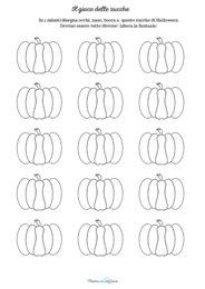 Il gioco delle zucce Halloween
