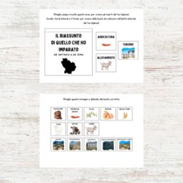 Lapbook Basilicata scuola primaria da stampare