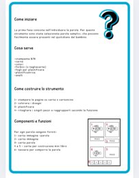 Le carte delle parole- strumento per la lettura globale