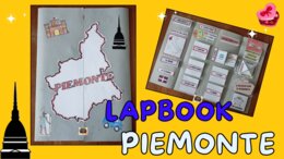 LAPBOOK REGIONE PIEMONTE – Le regioni dell’Italia settentrionale –