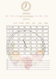 agenda di classe