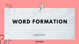 Word Formation
