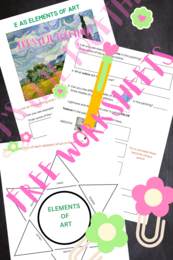 Clil - Primary School - Art; ELEMENTS OF ART