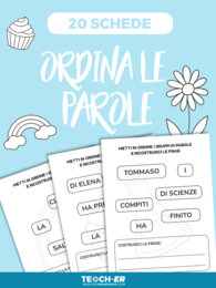 Costruzione della frase: Ordina le parole