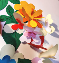 "Primavera in 3D" decorazioni componibili