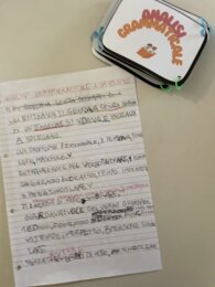 Fisarmonica per l’analisi grammaticale