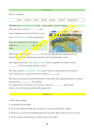 CLIL Geofrafia classe 4: Alpi - CLIL Geography Year 4: Alps