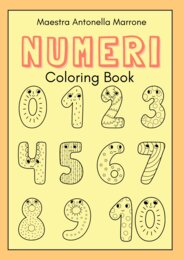 I numer- coloring book
