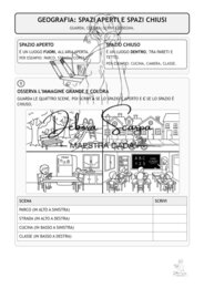 Geografia: spazi aperti e spazi chiusi