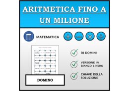 Domino - Aritmetica fino a un milione | Attività Matematica
