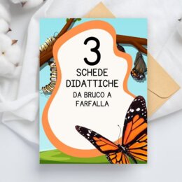 Il bruco e la farfalla schede didattiche