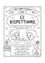 Kit delle regole di classe prima