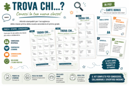 Kit Accoglienza Prima Media | Icebreaker, Cooperative Learning e Conoscenza della Classe