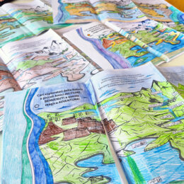 “Viaggio nel Fiume” Estratto DIAGRAMMA + LETTERA DEL NAVIGATORE ACQUATICO