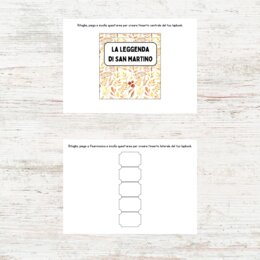 Lapbook di San Martino scuola primaria
