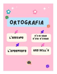 QUADERNO DI ITALIANO classe 3^ - 1° parte -
