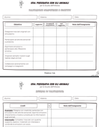 Flashcards + Attività Educative correlate da svolgere in classe