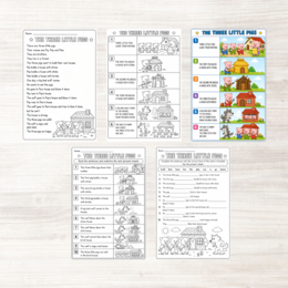 "Three Little Pigs" schede didattiche in inglese