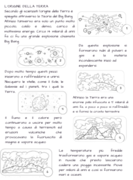 La nascita dell'Universo