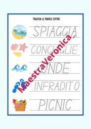 Libro delle vacanze estive semplificato