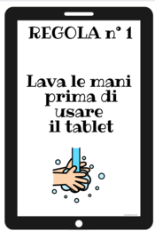 LE REGOLE DEL NOSTRO TABLET