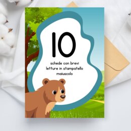 Brevi letture in stampatello maiuscolo