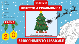 NATALE - LIBRETTO A FISARMONICA - ARRICCHIMENTO LESSICALE