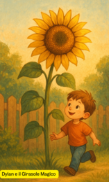 dylan e il girasole magico 17 pagine : classi dalla 1 alla 3 elementare