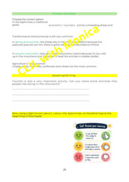 CLIL Geografia 4^ Appennini - CLIL Geography Apennines