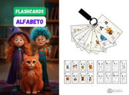 Flash Cards Alfabeto lettere straniere