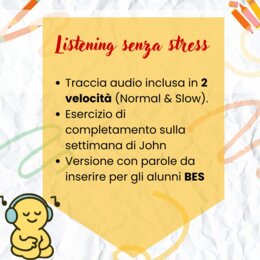 English Test Unit 3: Free Time & Hobbies (Kit Completo con Audio a 2 velocità)