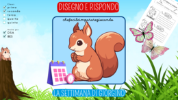 DISEGNA E RISPONDI: I GIORNI DELLA SETTIMANA (La settimana di Giorgino)
