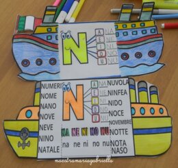 Lettera N di Navi interattive