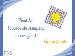 Pixel Art (Coding unplugged) - sole