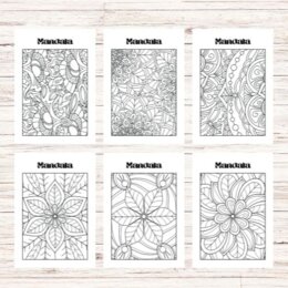 48 Mandala da colorare