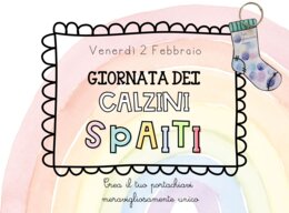 GIORNATA DEI CALZINI SPAIATI- UN MERAVIGLIOSO PORTACHIAVI per celebrare l'unicità