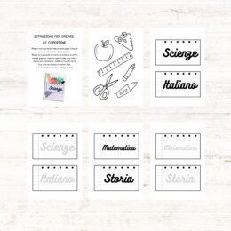 Kit per la creazione delle copertine dei tuoi quaderni