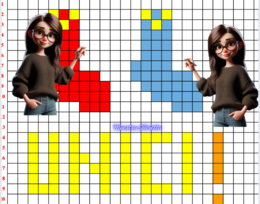 3 PIXEL ART CALZINI SPAIATI