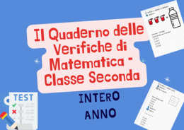 Il quaderno delle verifiche di matematica classe seconda primaria