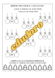 Compiti Natalizi matematici per la classe seconda