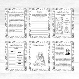 La piccola fiammiferaia - schede didattiche e lapbook