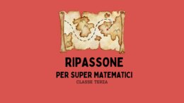 CACCIA AL TESORO MATEMATICA A STAZIONI (ripassone)