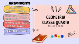 Quaderno GEOMETRIA classe QUARTA (prima parte)
