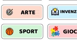 Etichette per la biblioteca scolastica