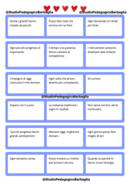 Frasi motivazionali - apprendimento, pedagogia, difficoltà